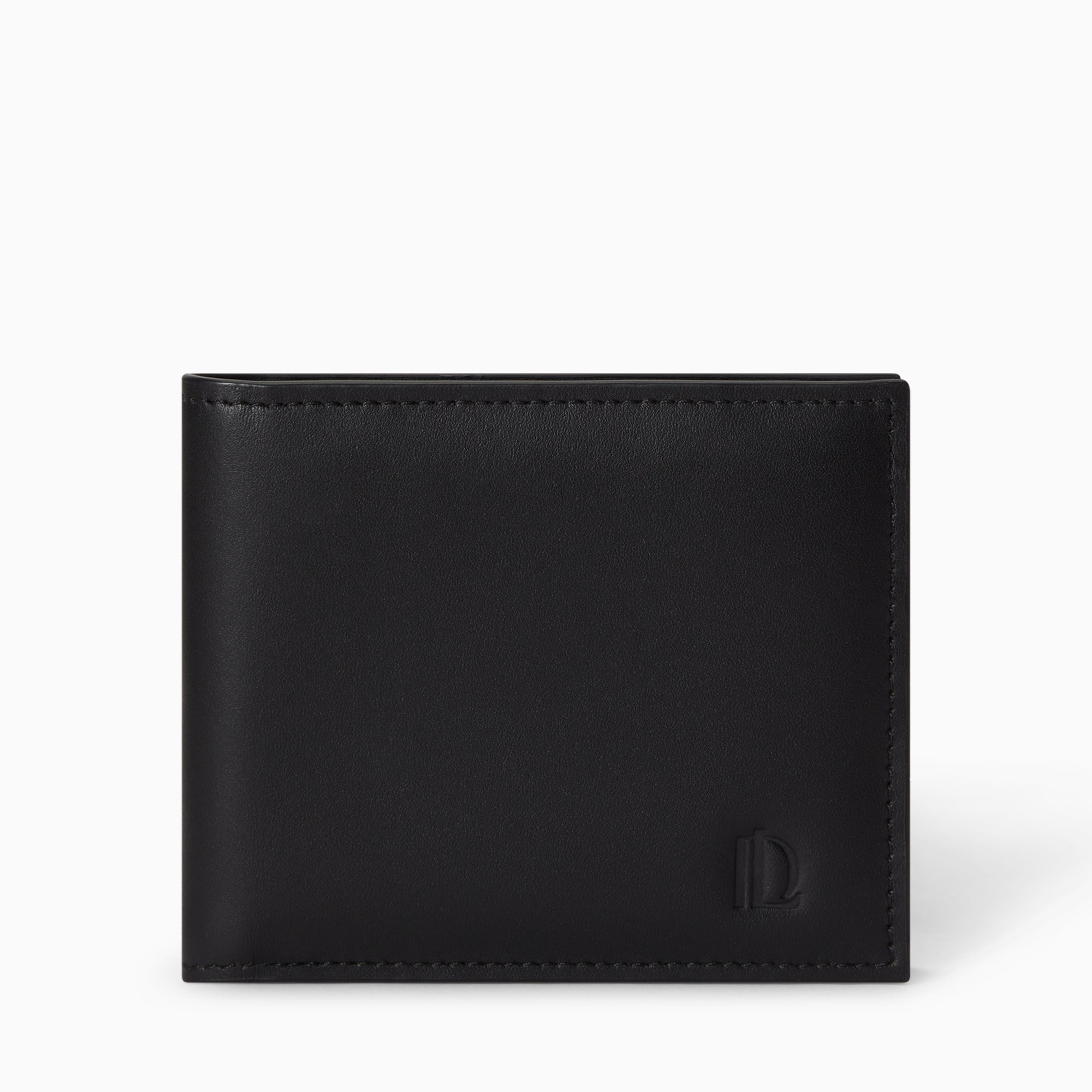1407 Soft Leather Short Wallet 8CC | Noir Profond – LONGVADON