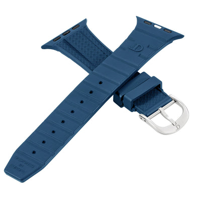 Men's Navy Blue with Silver Buckle