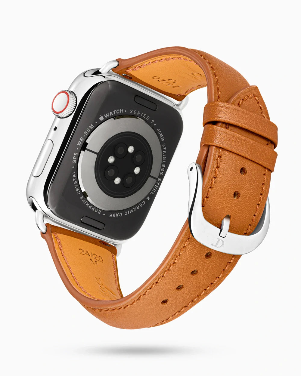 Swift Series luxury Apple Watch leather band circular image