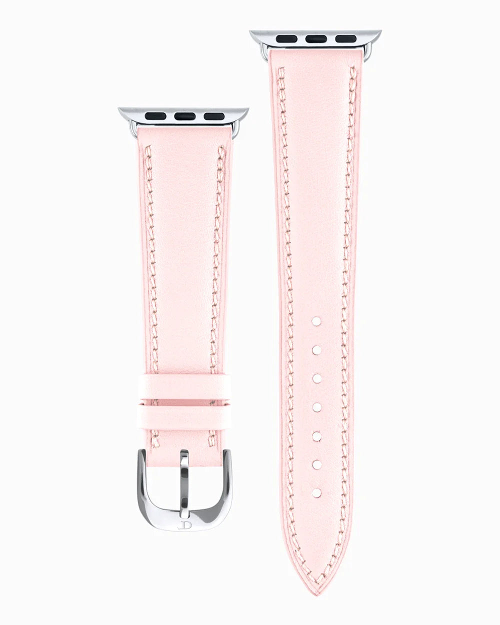 Swift Series luxury Apple Watch leather band straight from above