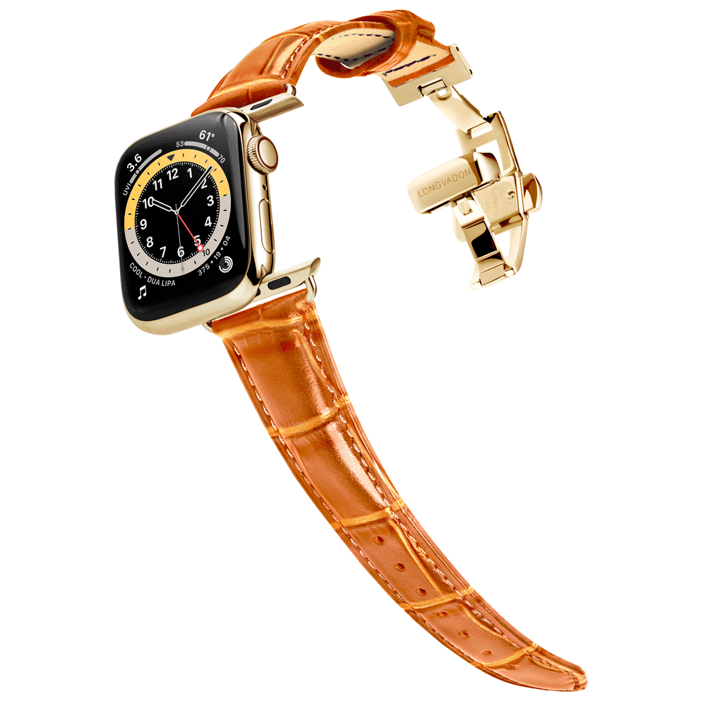 Women's Whiskey Brown w/ Gold Clasp