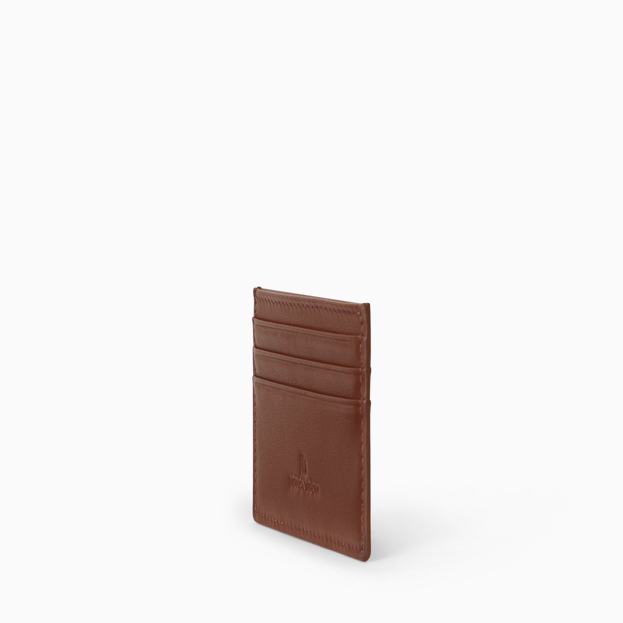 1407 Soft Leather Card Holder 7CC | Marron Cognac