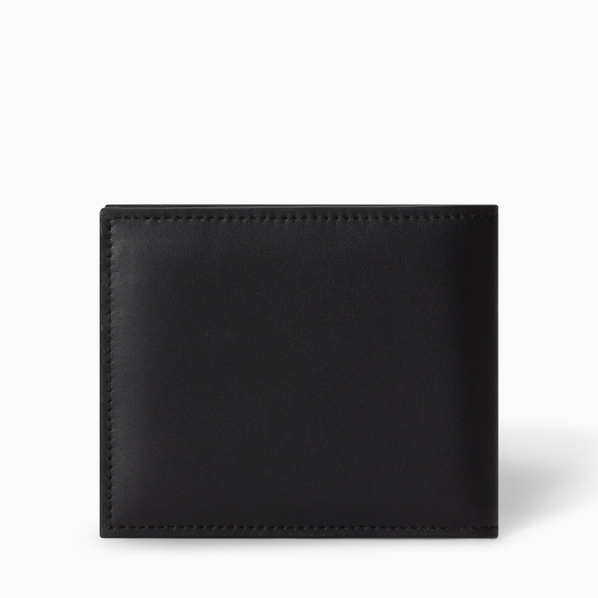 1407 Soft Leather Short Wallet 8CC | Noir Profond