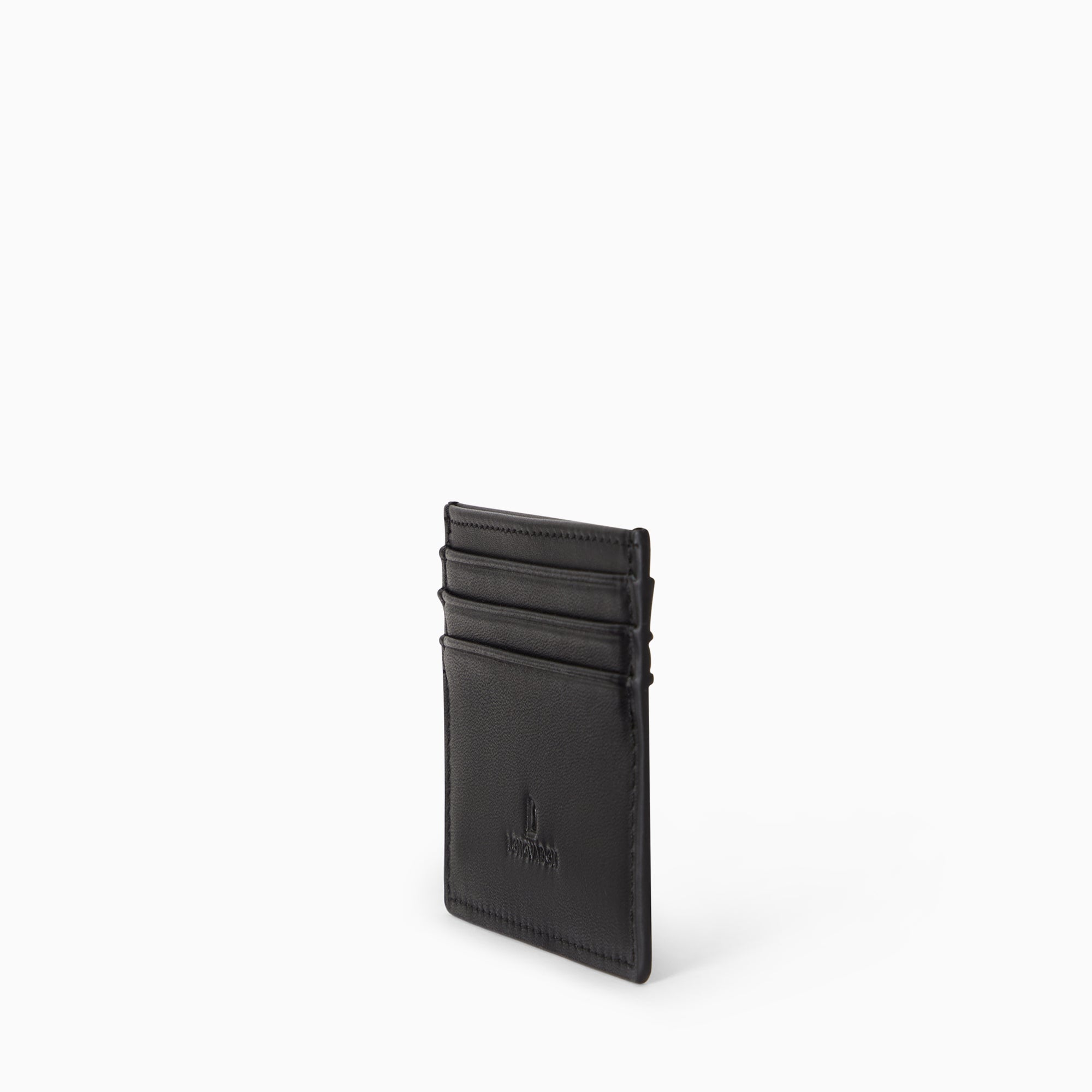 1407 Soft Leather Card Holder 7CC | Noir Profond – LONGVADON