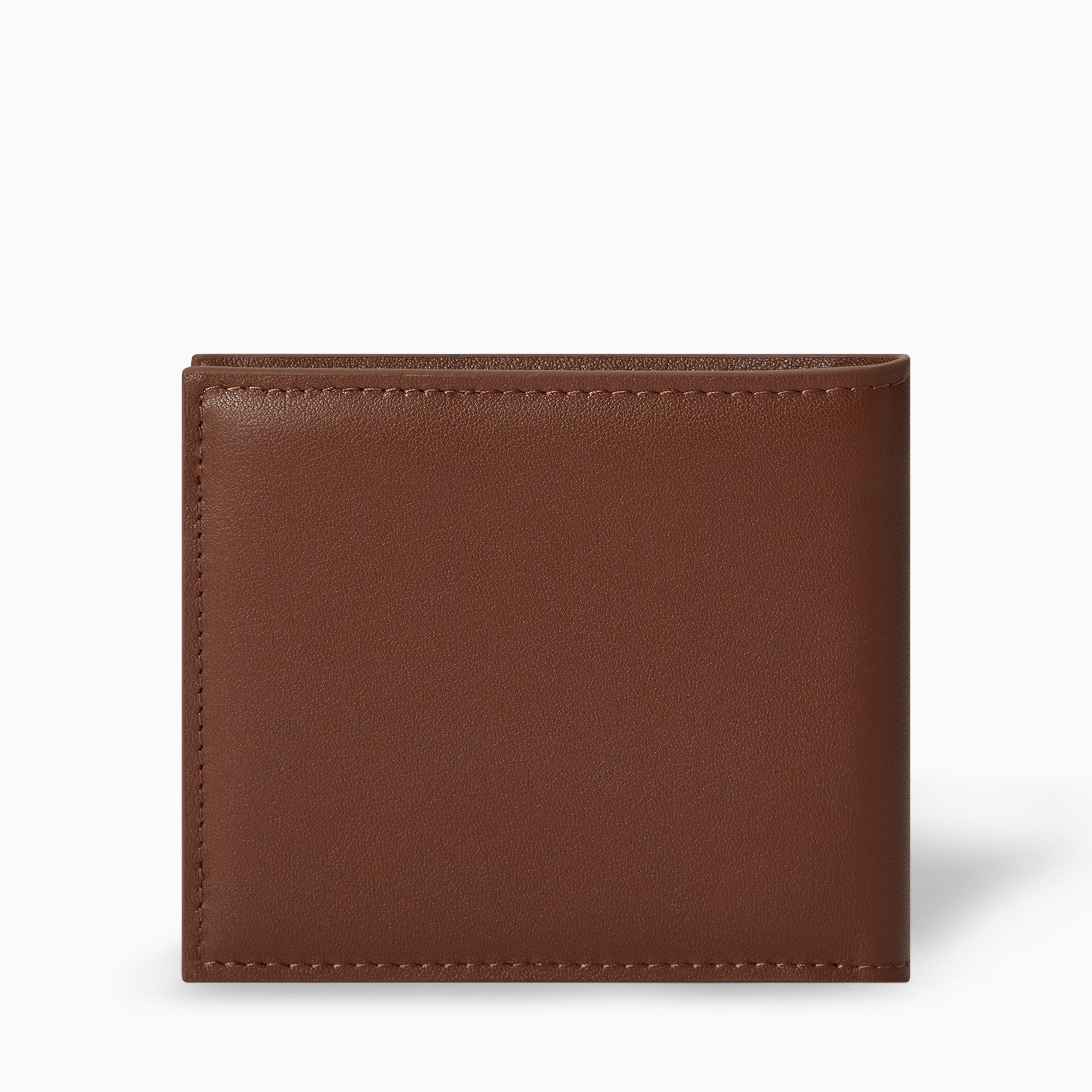 1407 Soft Leather Short Wallet 8CC | Marron Cognac