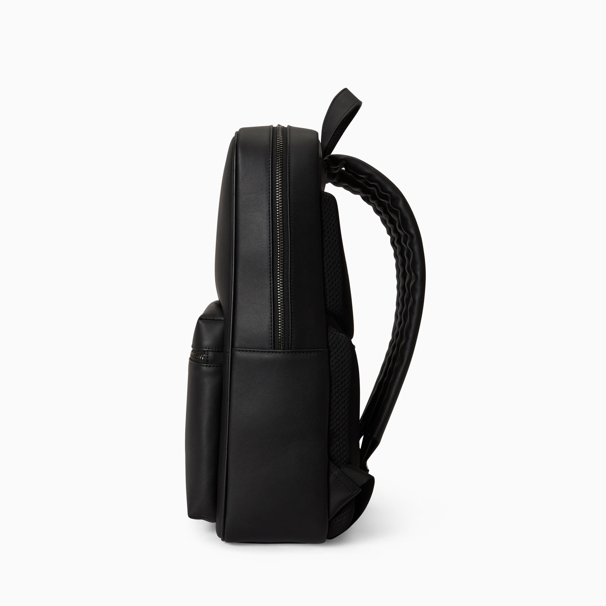 City Backpack in Napa Leather | Noir Mat