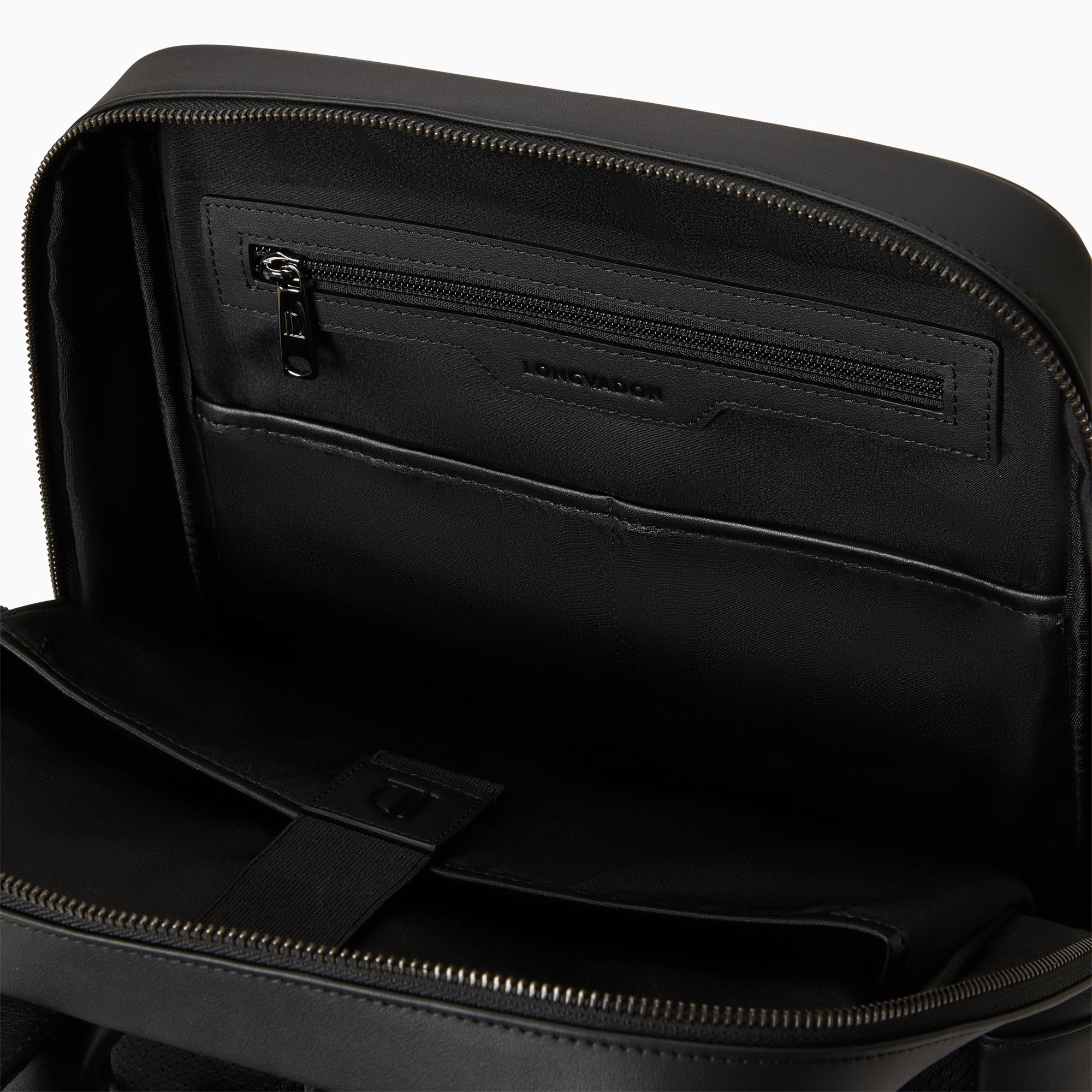 City Backpack in Napa Leather | Noir Mat