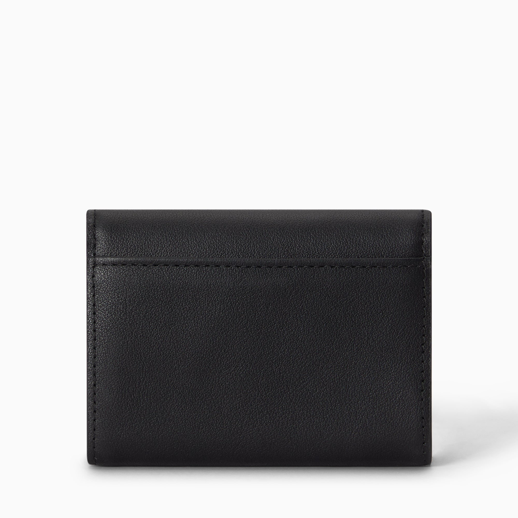 Signature Napa Leather Coin Pouch | Noir