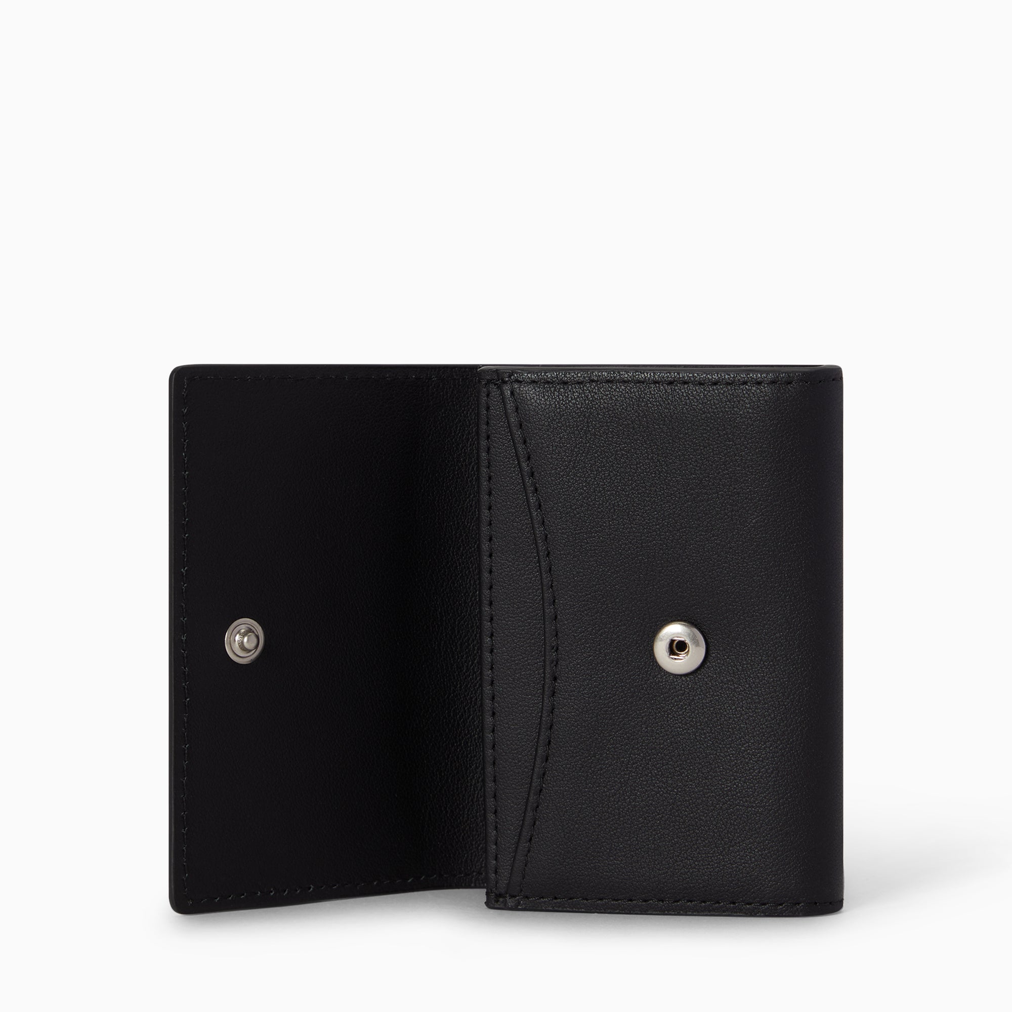 Signature Napa Leather Coin Pouch | Noir