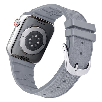 Men's Steel Gray with Silver Buckle