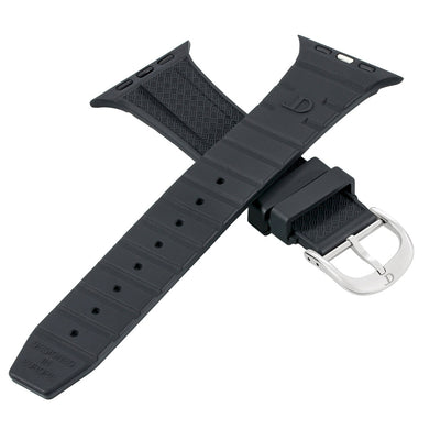 Men's Midnight Black with Silver Buckle