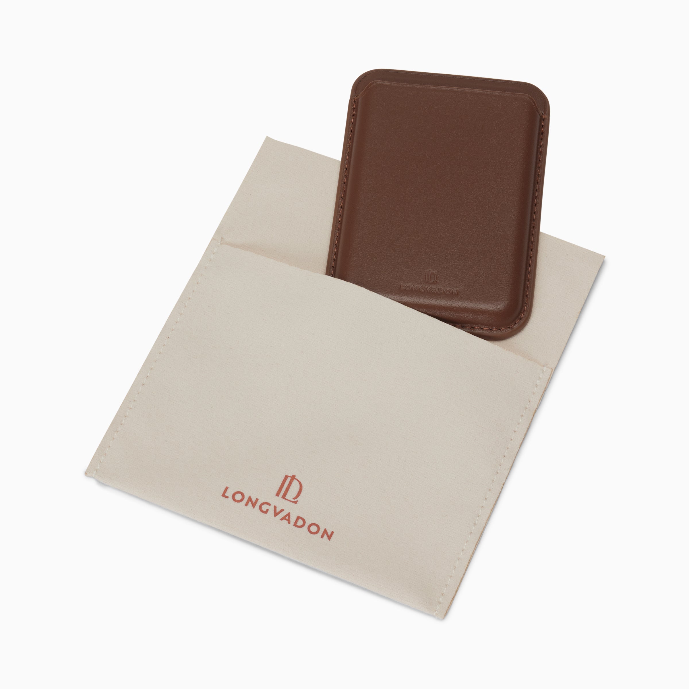Magsafe Cardholder | Marron Caramel