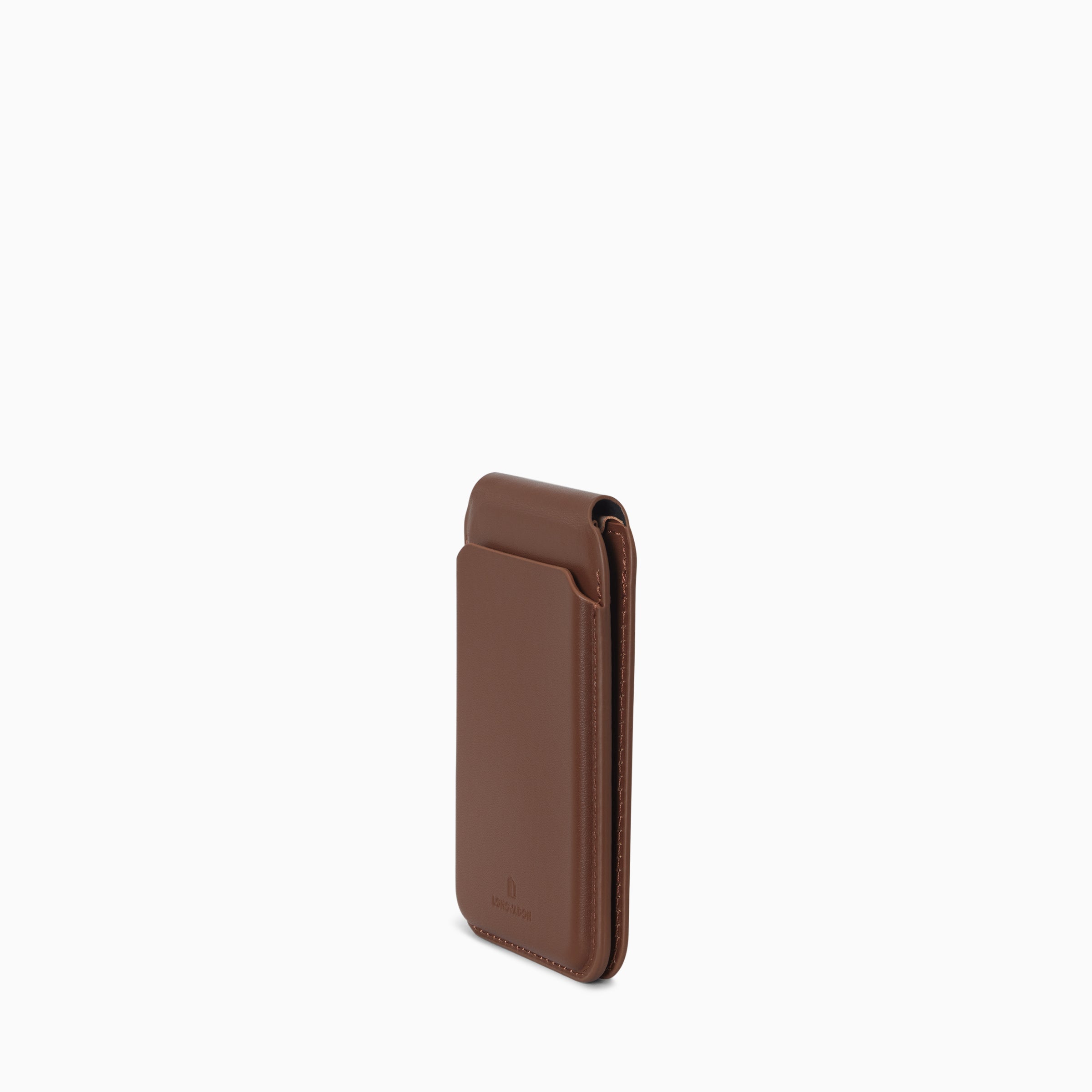 Magsafe Cardholder with stand | Marron Caramel