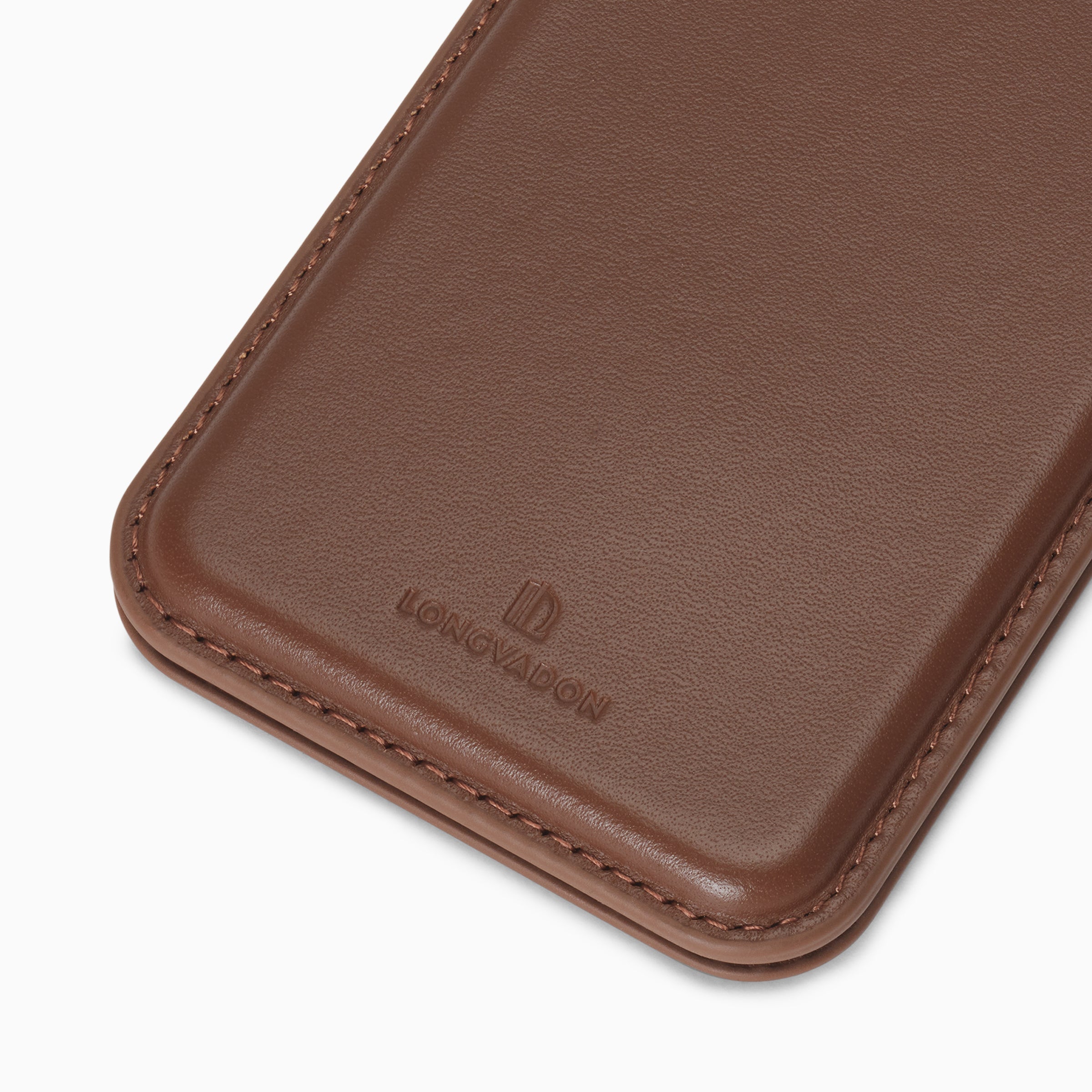 Magsafe Cardholder with stand | Marron Caramel