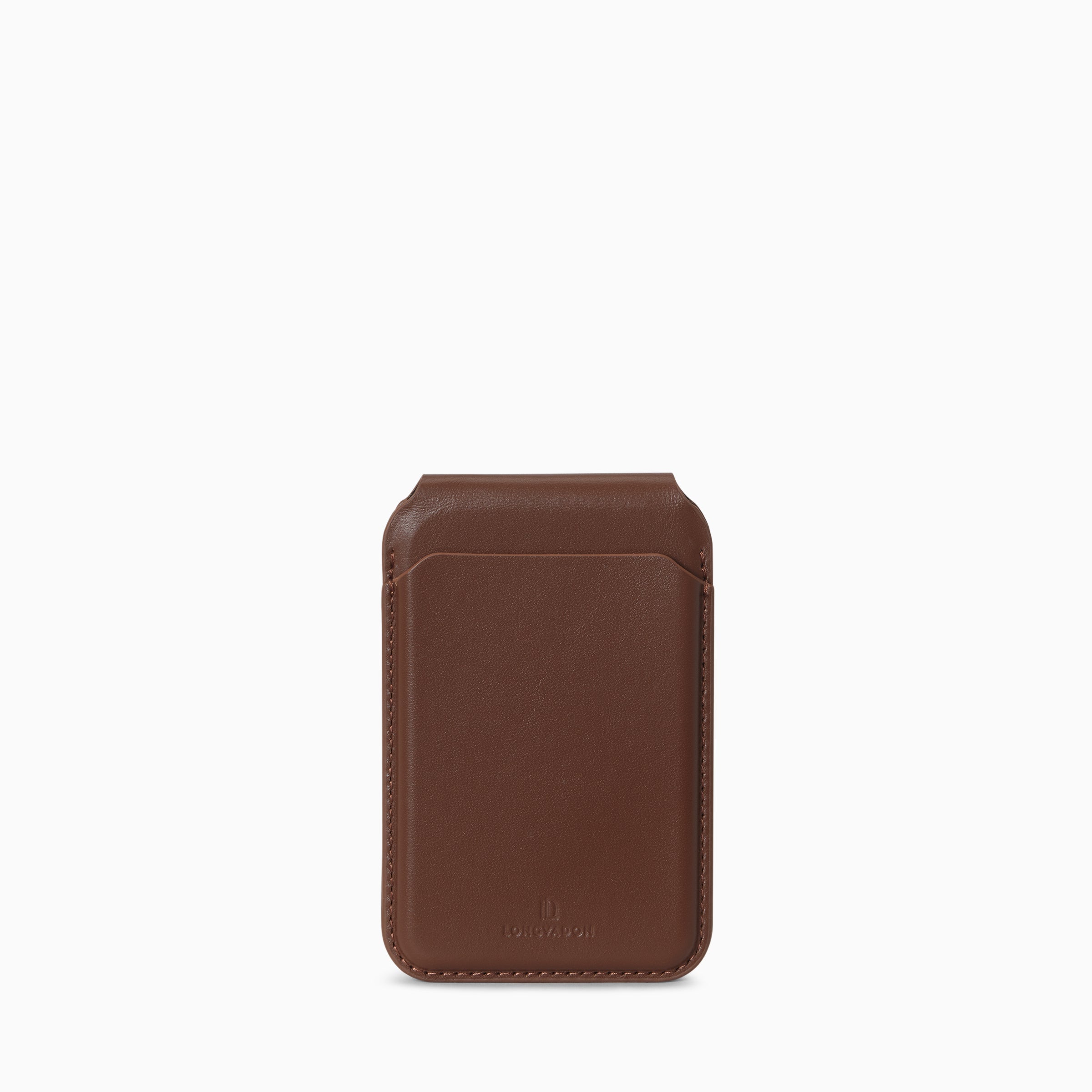 Magsafe Cardholder with stand | Marron Caramel