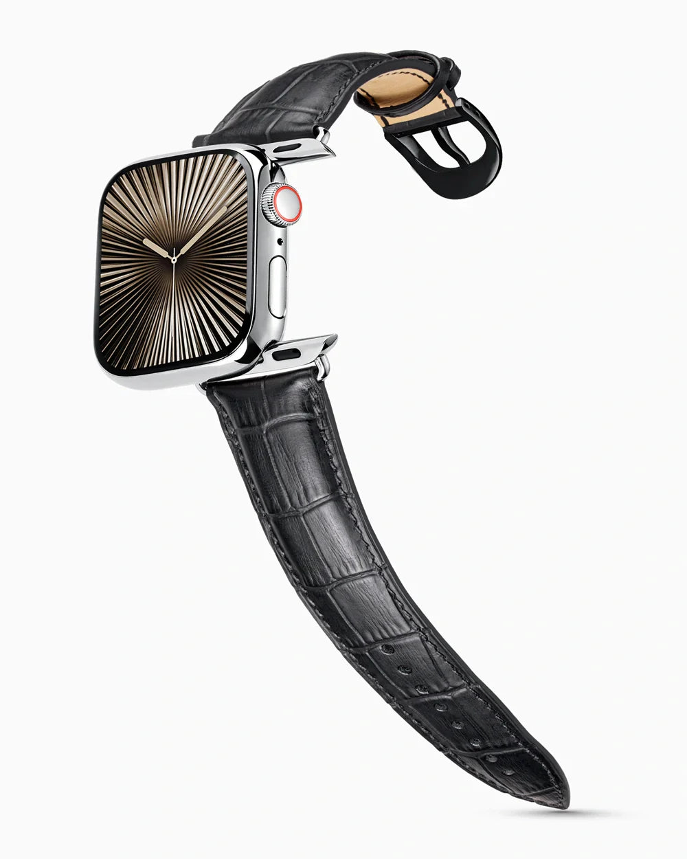 Caiman Series 3 | Noir Mat | for Apple Watch Series 10-11 (42MM)