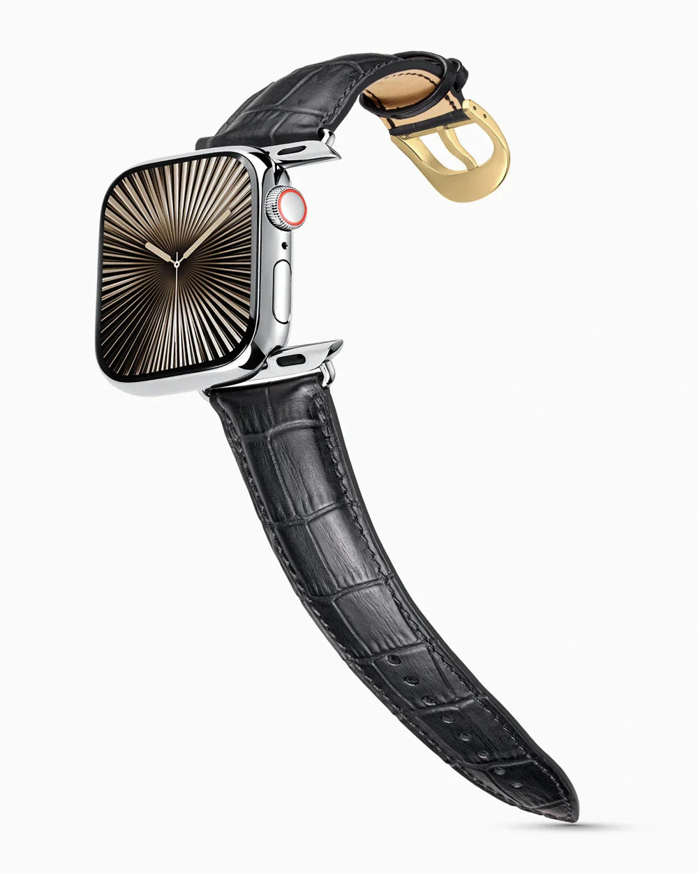 Caiman Series 3 | Noir Mat | for Apple Watch Series 10-11 (46MM)