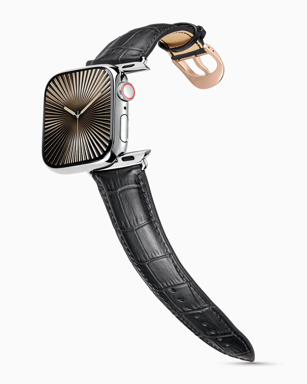 Caiman Series 3 | Noir Mat | for Apple Watch Series 10-11 (46MM)