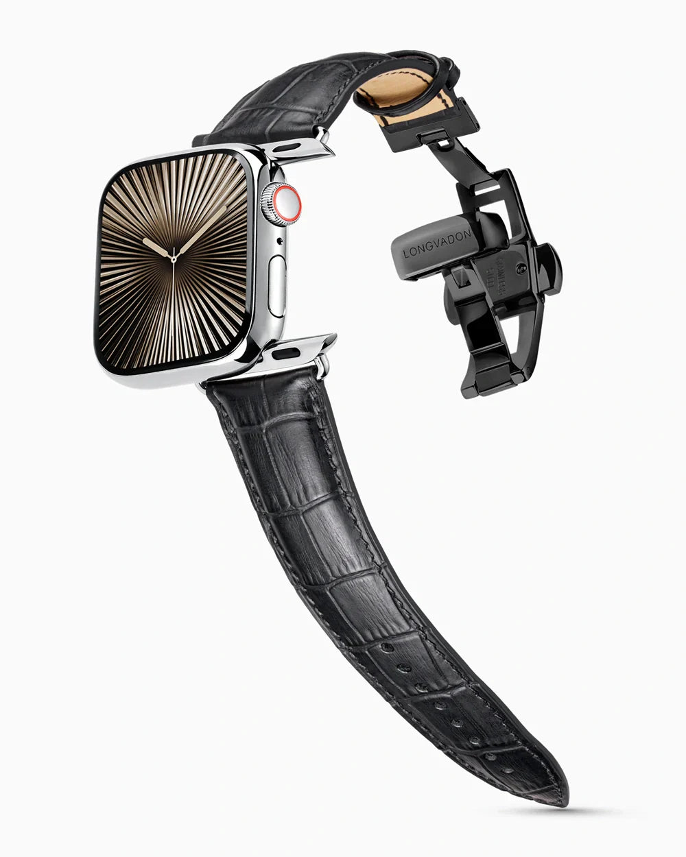 Caiman Series 3 | Noir Mat | for Apple Watch Series 10-11 (42MM)