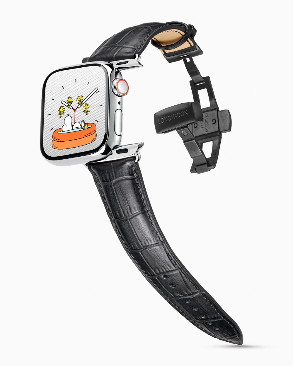 Caiman Series 3 | Noir Mat | for Apple Watch Series 4-9, SE (44/45MM)