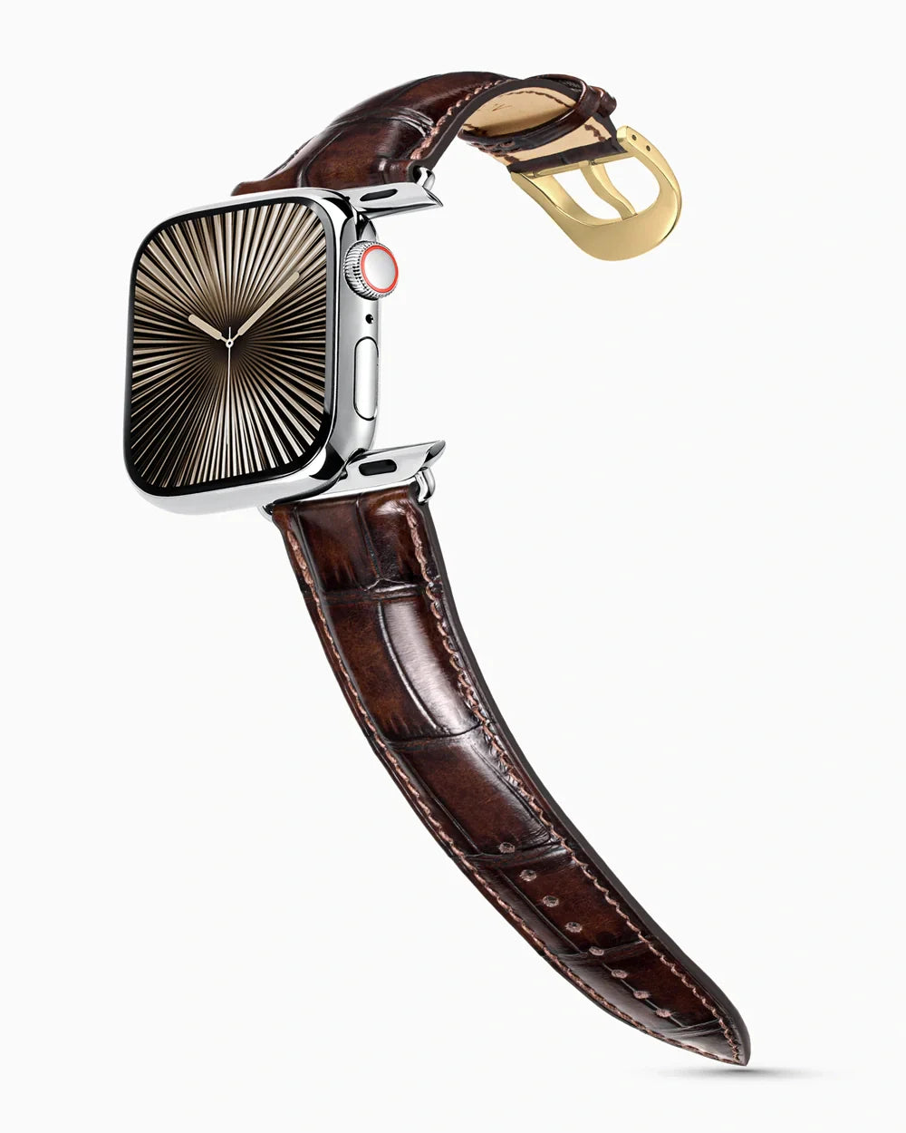 Caiman Series 3 | Marron Glacé | for Apple Watch Series 10-11 (42MM)