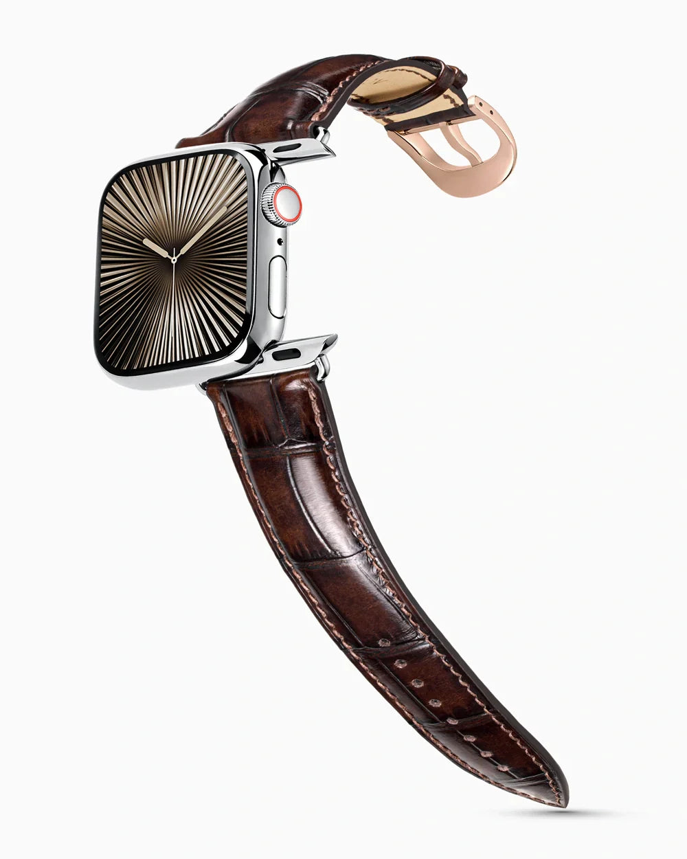 Caiman Series 3 | Marron Glacé | for Apple Watch Series 10-11 (42MM)