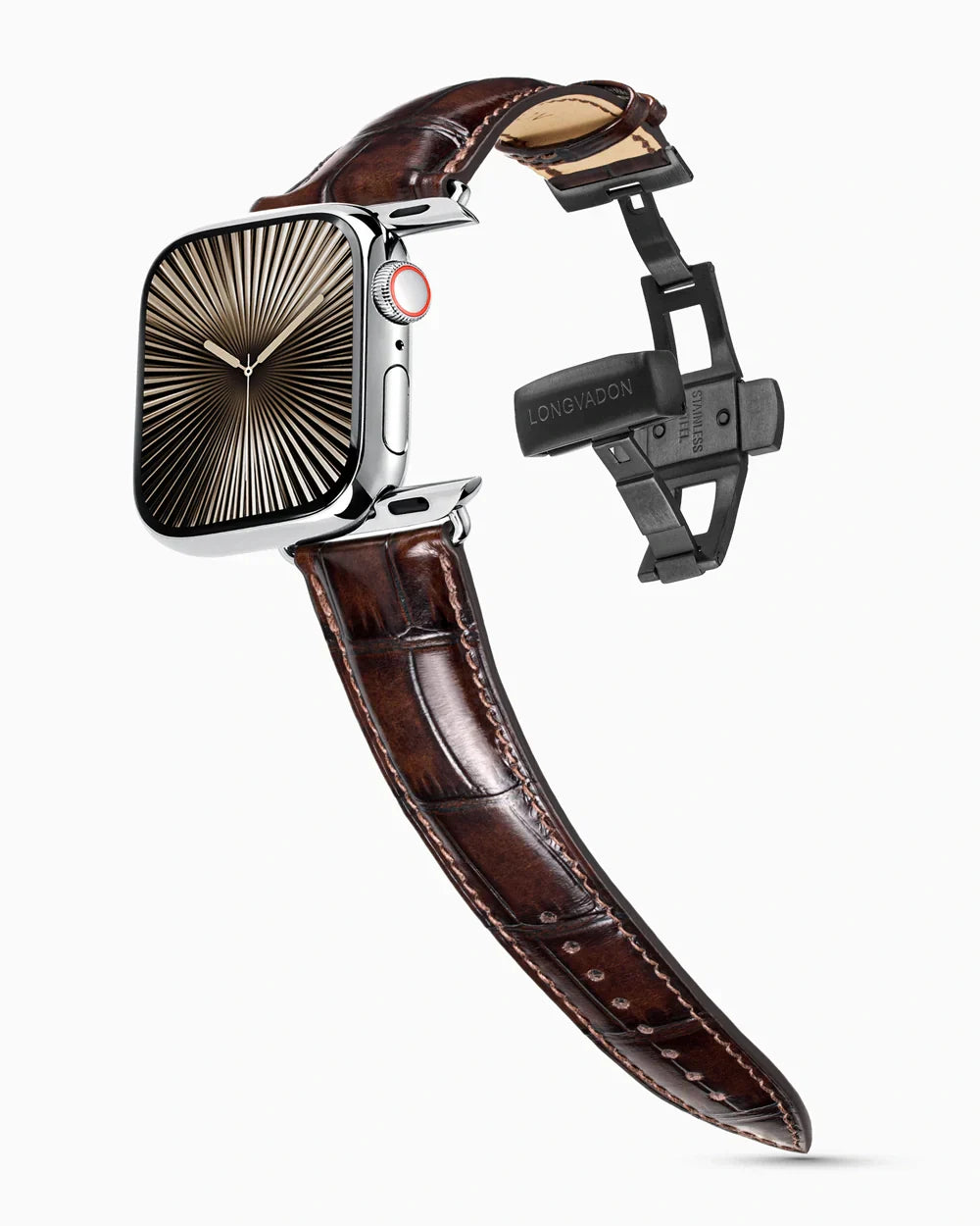 Caiman Series 3 | Marron Glacé | for Apple Watch Series 10-11 (46MM)