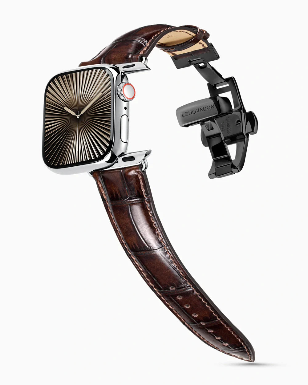 Caiman Series 3 | Marron Glacé | for Apple Watch Series 10-11 (42MM)