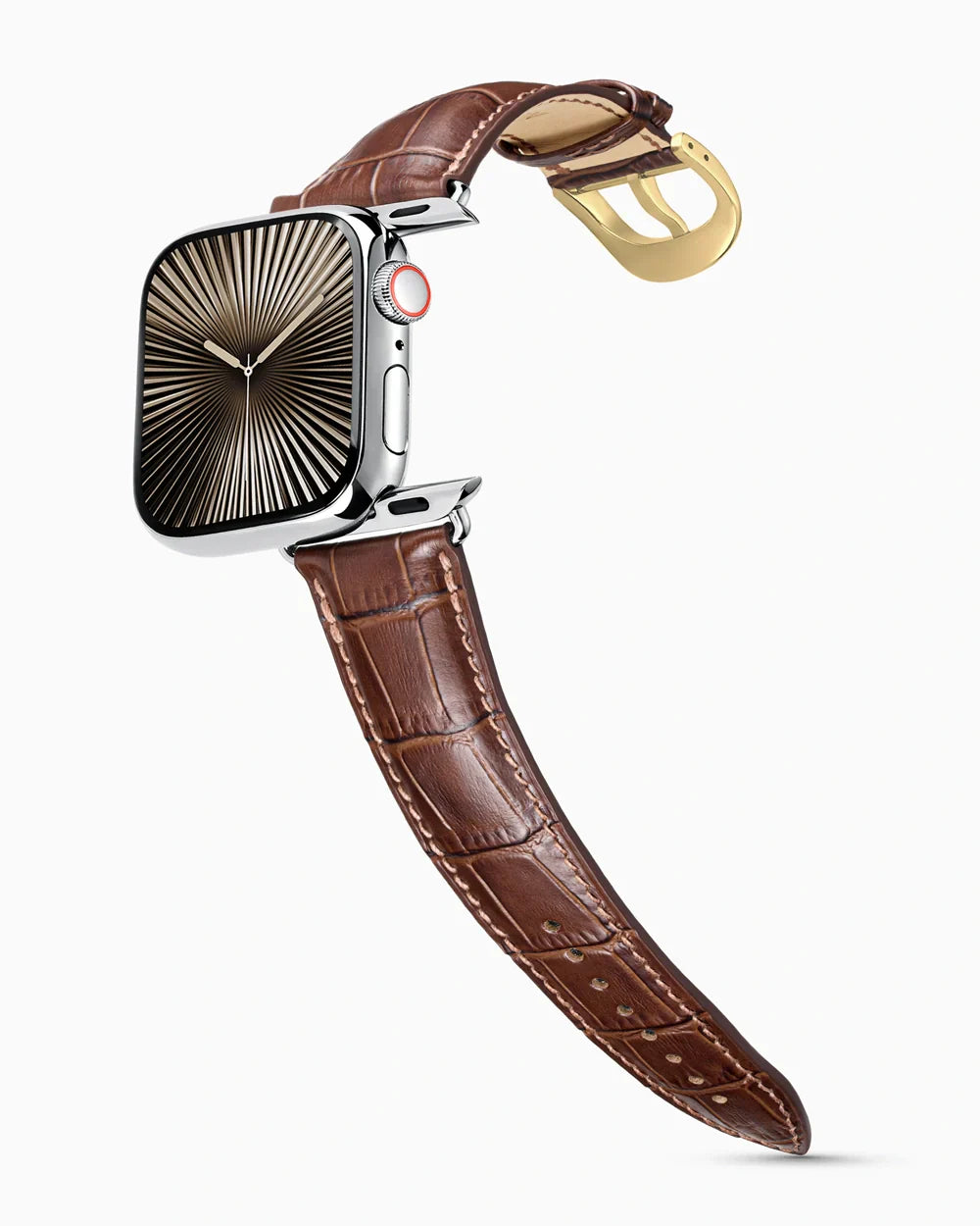 Caiman Series 3 | Marron Mat | for Apple Watch Series 10-11 (42MM)