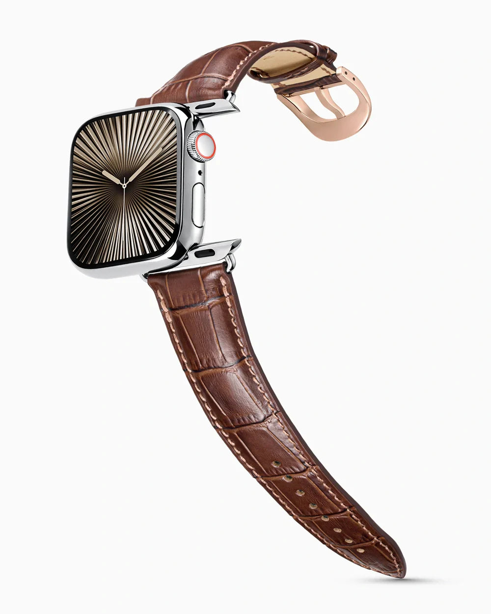 Caiman Series 3 | Marron Mat | for Apple Watch Series 10-11 (46MM)