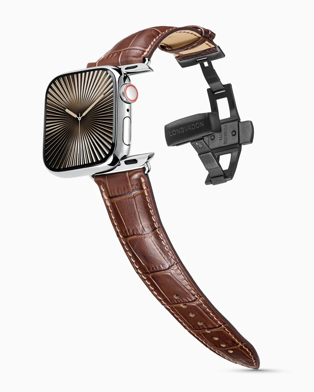 Caiman Series 3 | Marron Mat | for Apple Watch Series 10-11 (42MM)