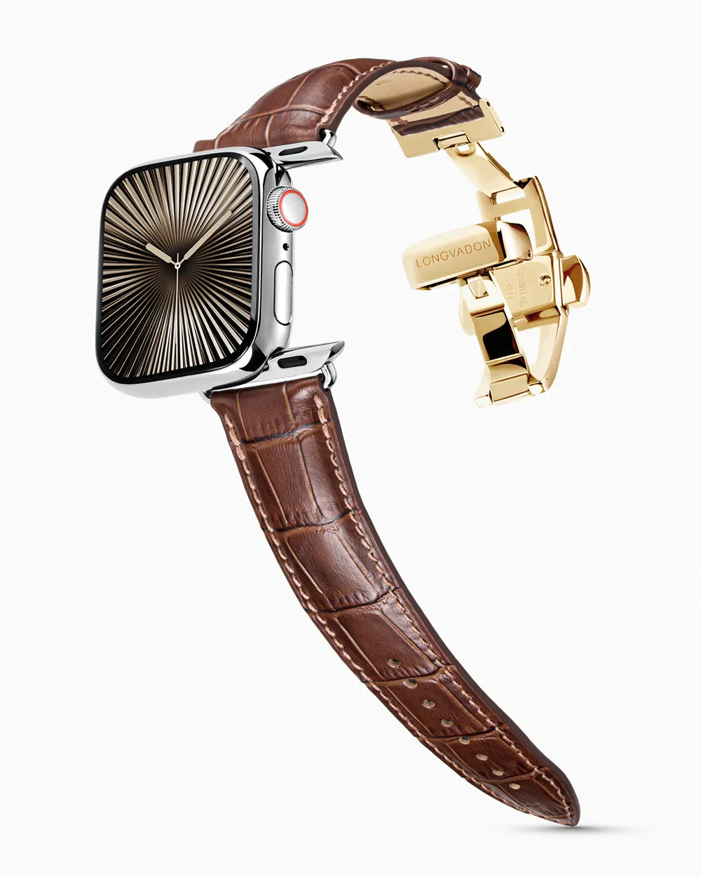 Caiman Series 3 | Marron Mat | for Apple Watch Series 10-11 (42MM)