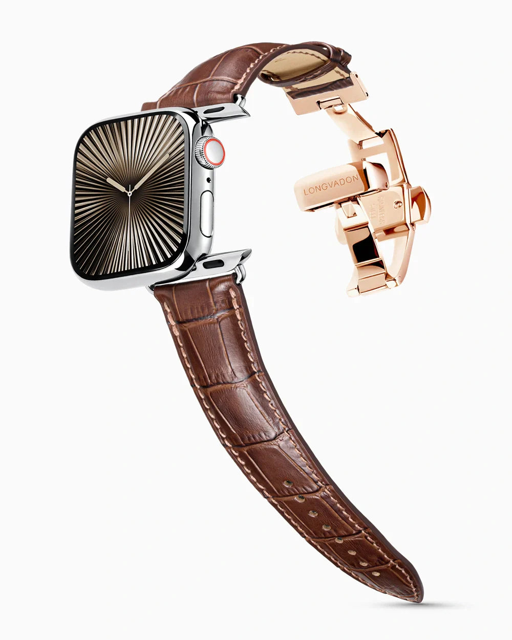 Caiman Series 3 | Marron Mat | for Apple Watch Series 10-11 (42MM)