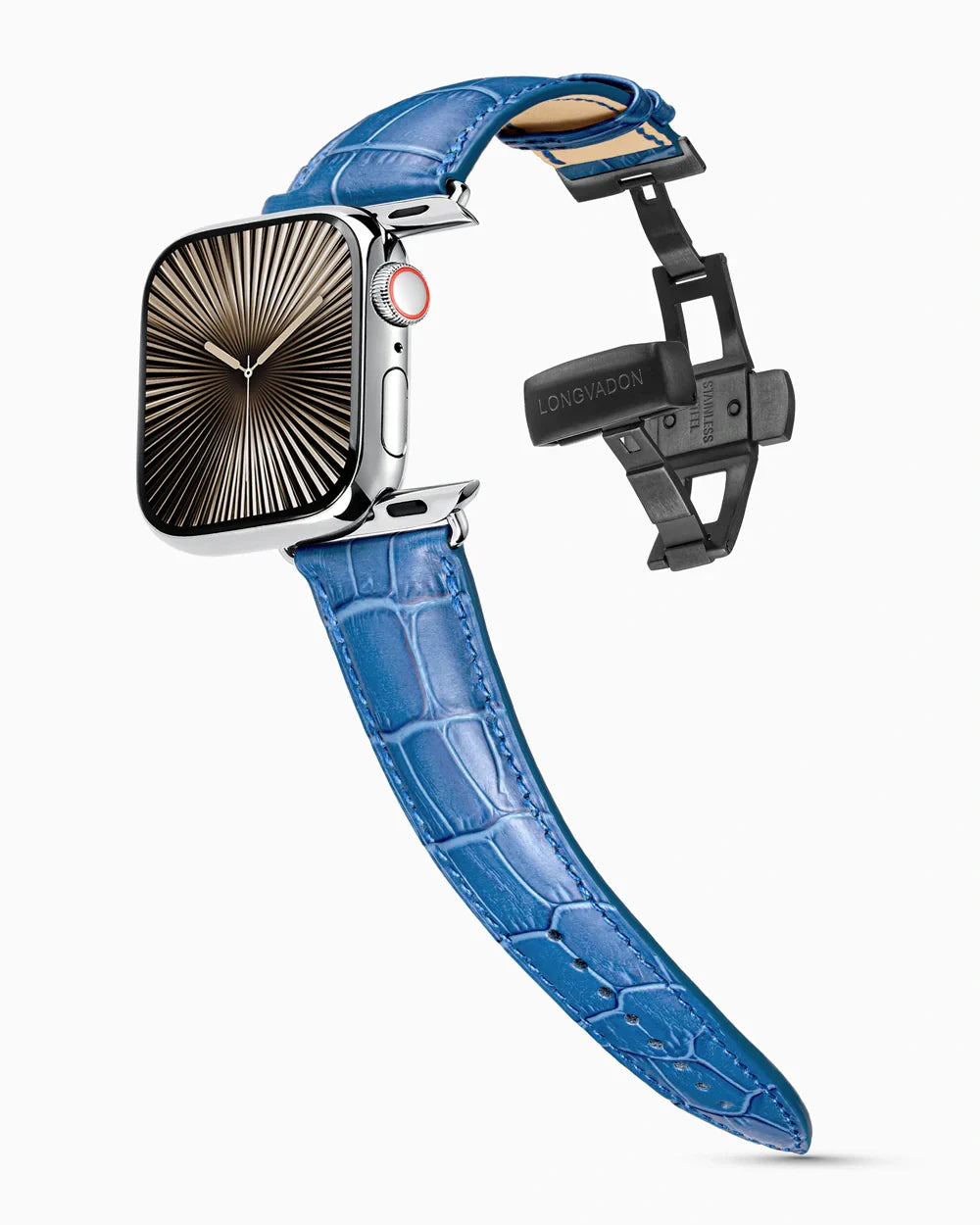Caiman Series 3 | Bleu Marine Mat | for Apple Watch Series 10-11 (46MM)