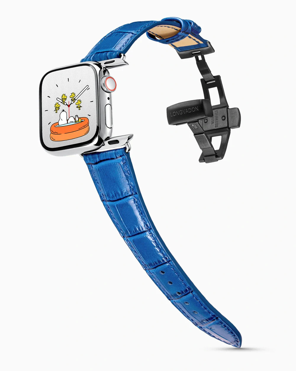 Caiman Series 3 | Bleu Marine | for Apple Watch Series 4-9, SE (44/45MM)