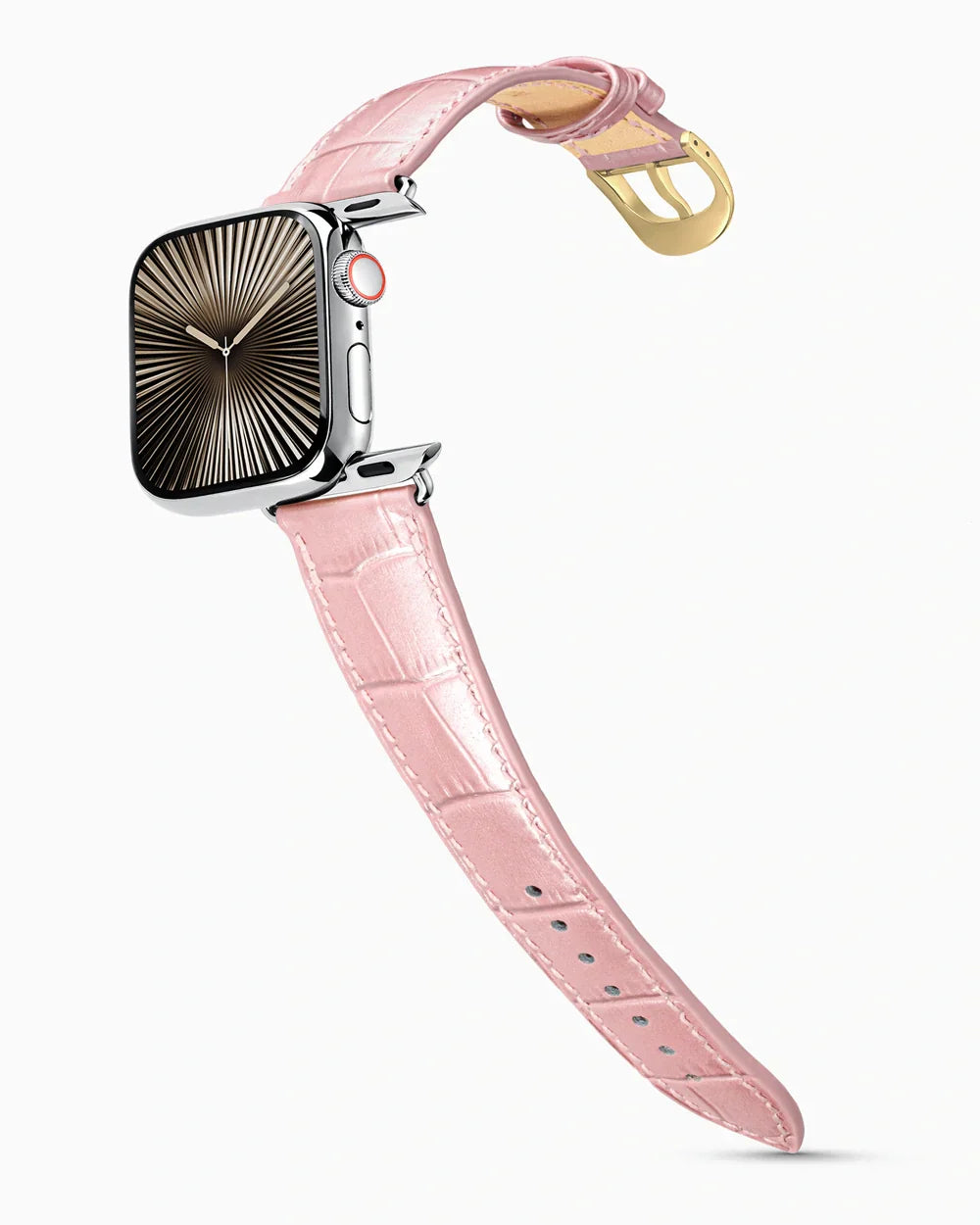 Caiman Series 3 | Rose Satin | for Apple Watch Series 10-11 (46MM)