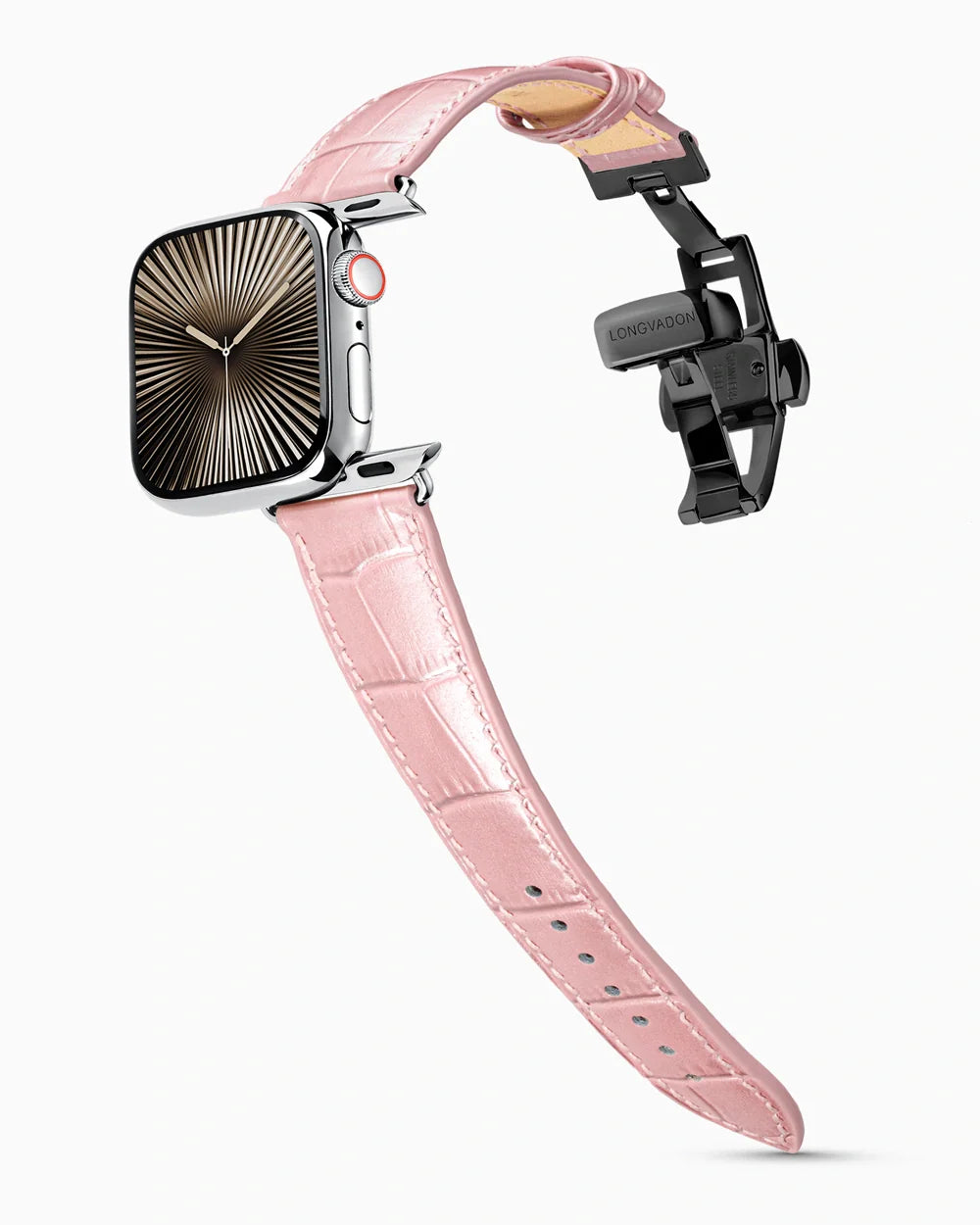 Caiman Series 3 | Rose Satin | for Apple Watch Series 10-11 (46MM)