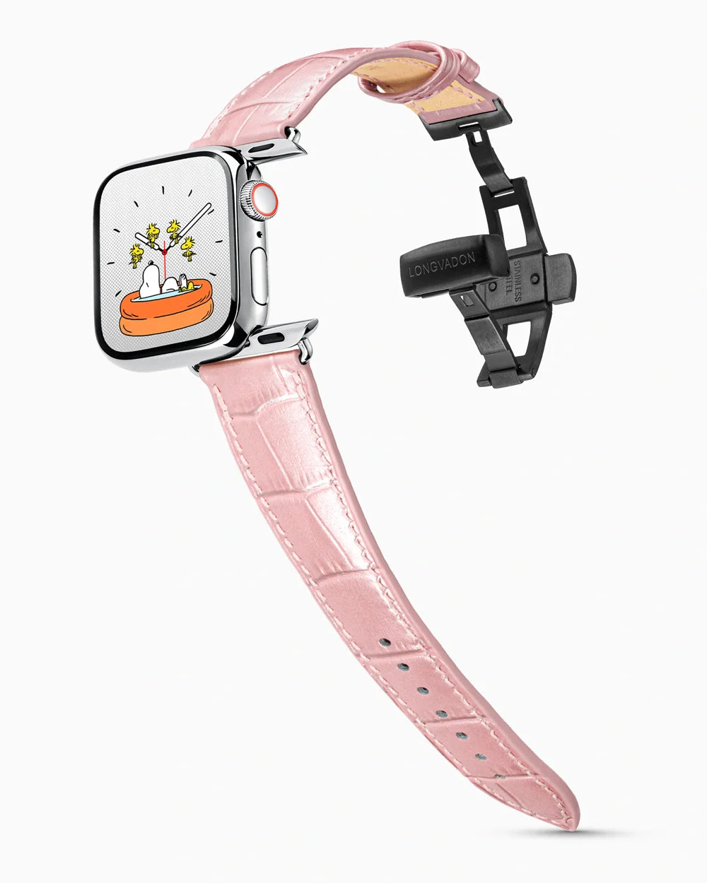 Caiman Series 3 | Rose Satin | for Apple Watch Series 4-9, SE (40/41MM)
