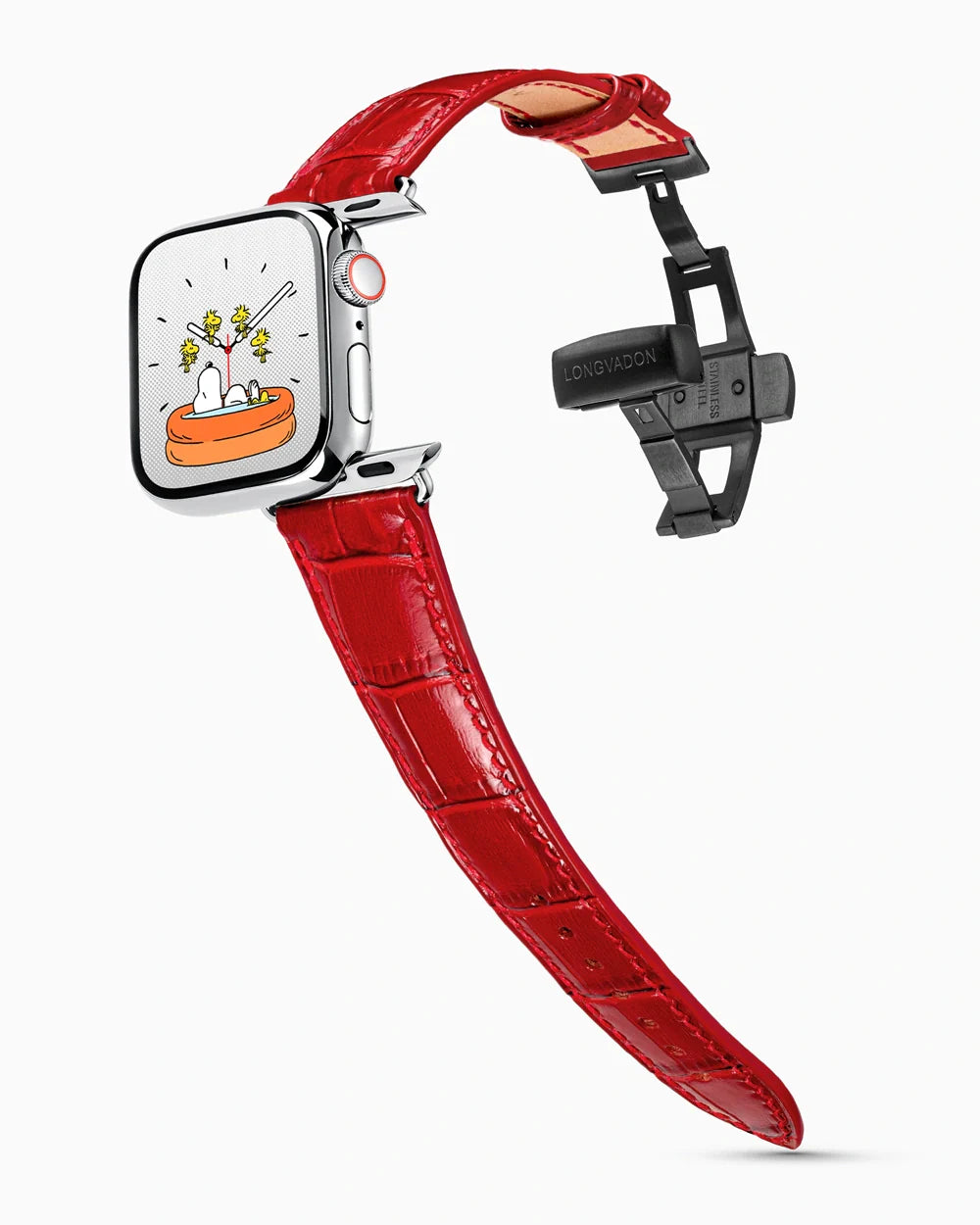 Caiman Series 3 | Rouge Verni | for Apple Watch Series 4-9, SE (40/41MM)