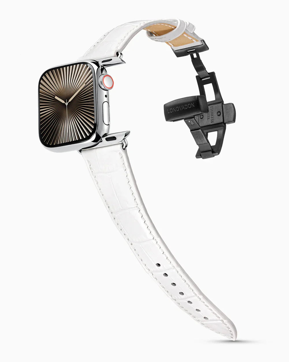 Caiman Series 3 | Blanc Neige | for Apple Watch Series 10-11 (46MM)