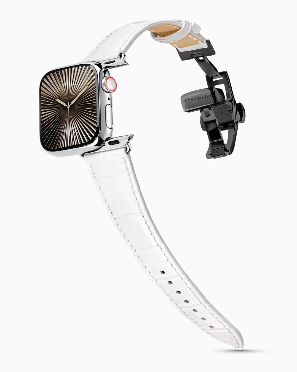 Caiman Series 3 | Blanc Neige | for Apple Watch Series 10-11 (42MM)