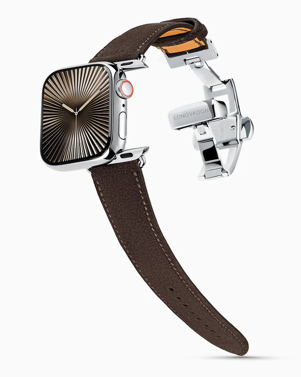 Janus Suede | Coffee — clasp