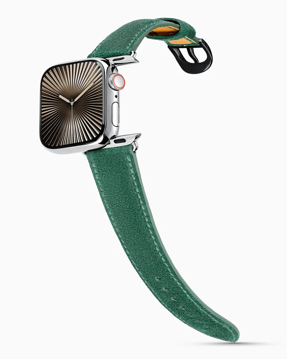 Janus Suede | Emerald | for Apple Watch Series 10-11 (46MM)