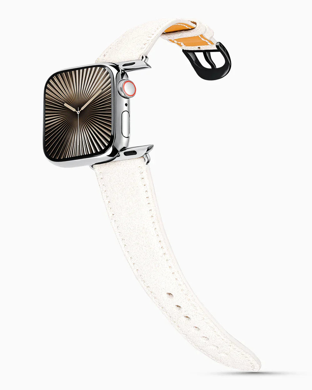 Janus Suede | White | for Apple Watch Series 10-11 (42MM)