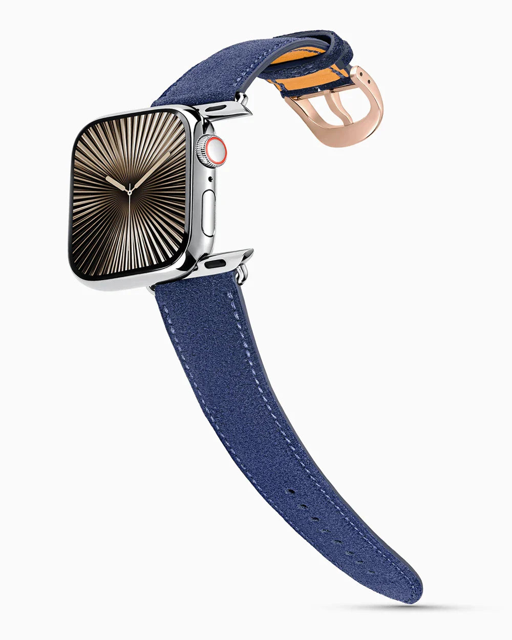 Janus Suede | Navy | for Apple Watch Series 10-11 (42MM)