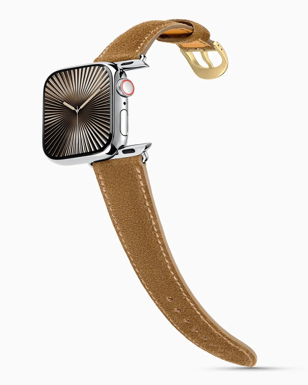 Janus Suede | Snuff | for Apple Watch Series 10-11 (46MM)