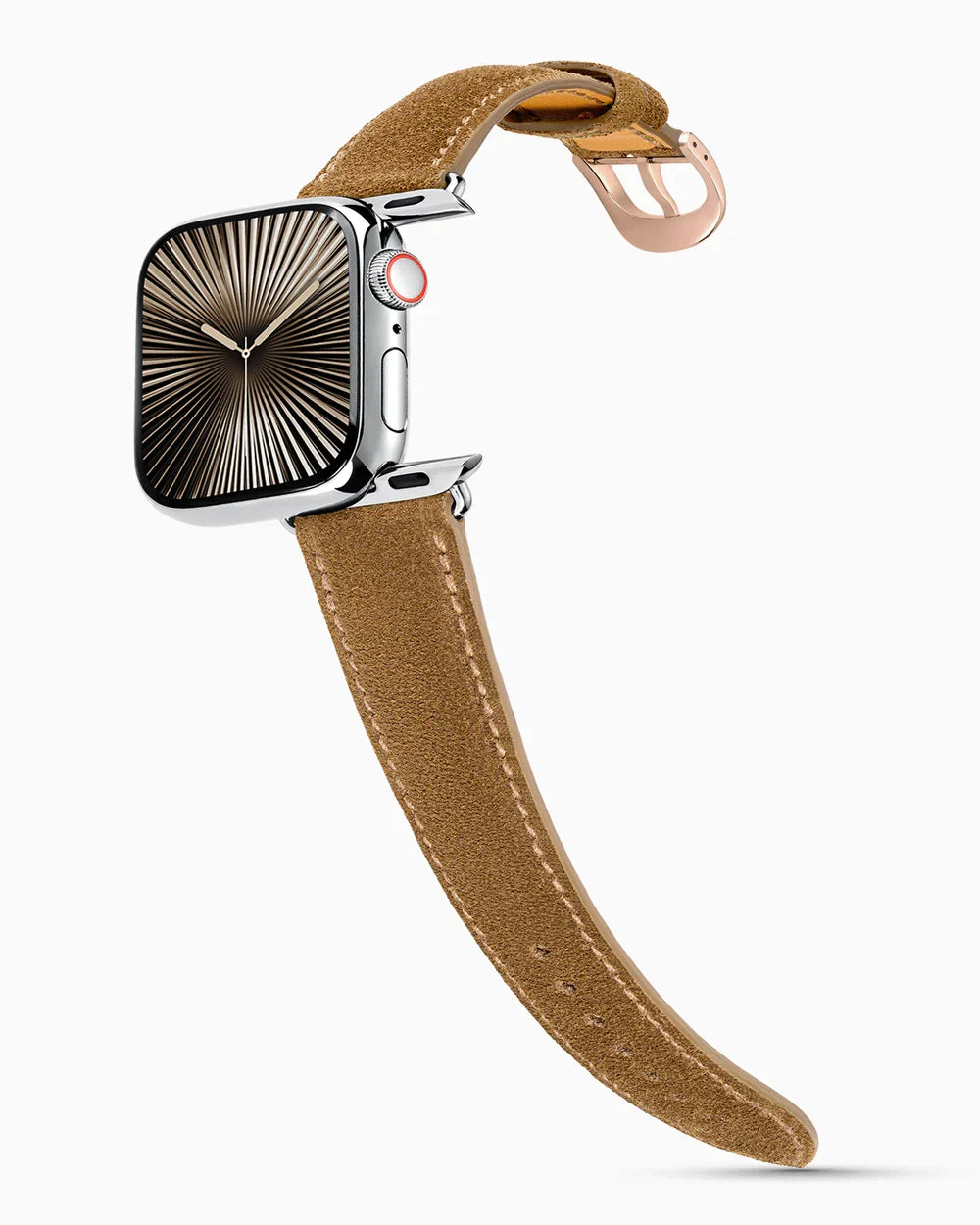 Janus Suede | Snuff | for Apple Watch Series 10-11 (46MM)