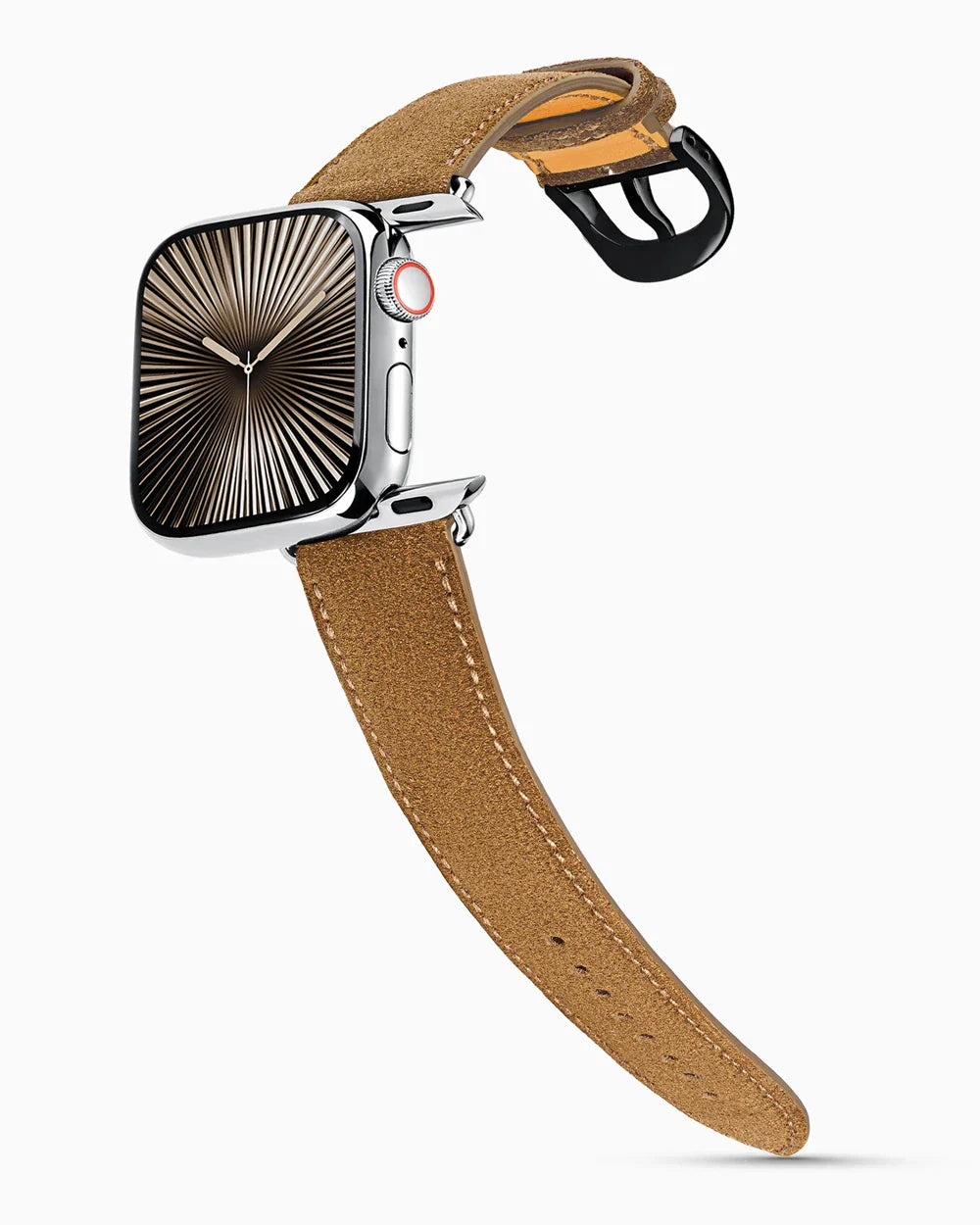 Janus Suede | Snuff | for Apple Watch Series 10-11 (42MM)