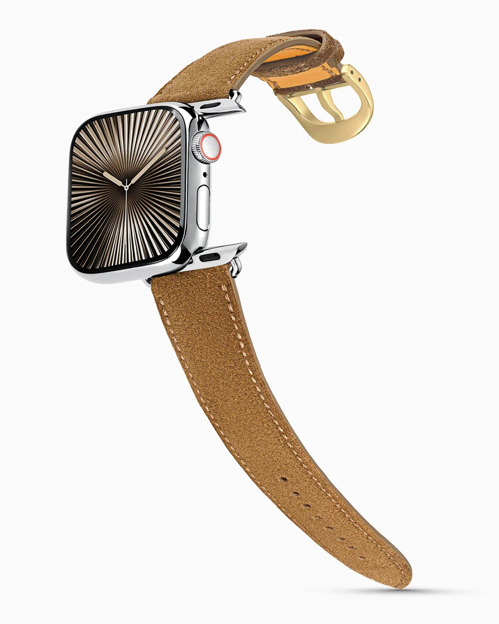 Janus Suede | Snuff | for Apple Watch Series 10-11 (46MM)