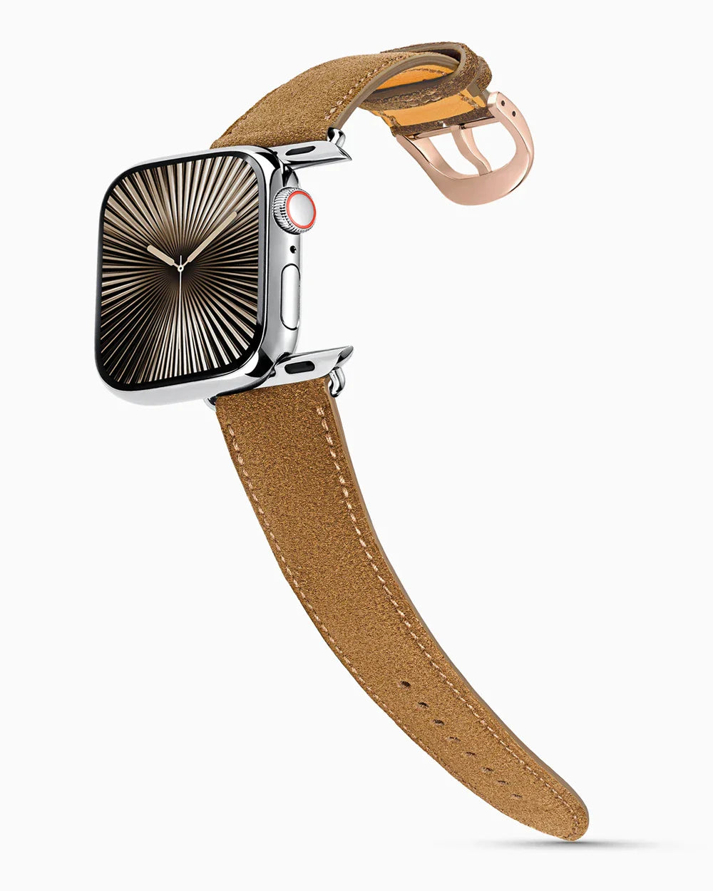 Janus Suede | Snuff | for Apple Watch Series 10-11 (42MM)